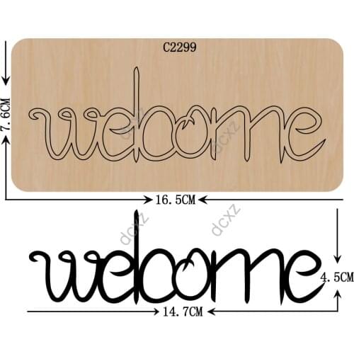New welcome Wooden die Scrapbooking C-2299 Cutting Dies for common die cutting machines on the market