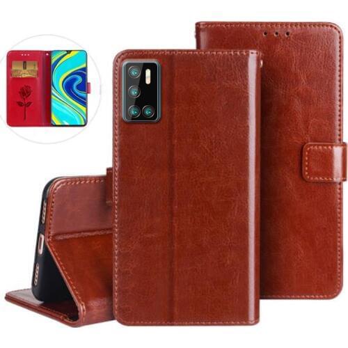 Flip Cover For Cubot P40 Silicone Case Business PU Leather Wallet Case Shell Funda For Cubot P 40 Capa Phone Protective Cover