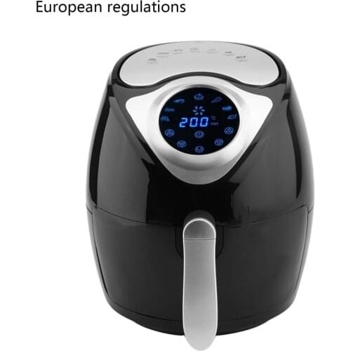 3.5L Capacity 1300W Smart Temperature Control Commercial Electric Air Fryer Digital Led Touch Screen For Air Fried Pot Drop Ship