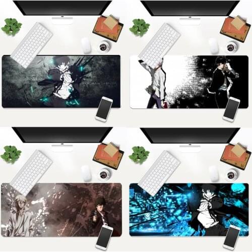 PSYCHO-PASS DIY Design Pattern Game mousepad Animation XL Large Gamer Keyboard PC Desk Mat Takuo Tablet Mousepads