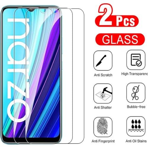 Glass 2Pcs 9h protective screen protector for oppo realme narzo 30a tempered glass for oppo realme narzo 30a film full cover