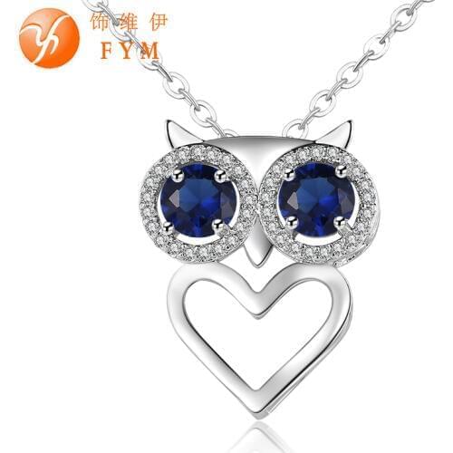 FYM fashion 5 color fox shape Men & Women unisex Bijoux Femme Collier Necklace Women Charm Maxi Choker Boho Jewelry for party