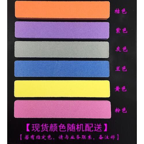 10 x Double Side 100/180 High Quality Nail File Buffer Sanding Washable Manicure Tool + Free Shipping