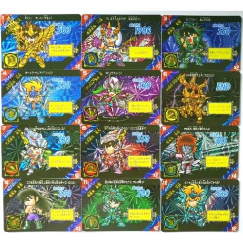 127pcs/set Perfect Replica of Heaven Saint Seiya Toys Hobbies Hobby Collectibles Game Collection Anime Cards