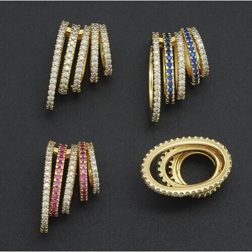 21x14mm 100% CZ Zircon DIY Jewelry Fashion Bead Charm Pendant Wholesale Fashion Jewellery Pendants Jewellery Accessories