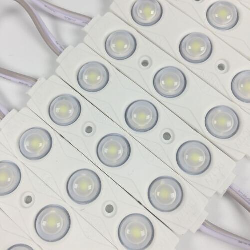 500pcs/lot Super LED Store Front Window Sign Bar Ultrasonic Modules SMD 2835 3LED Injection IP67 Waterproof Led Module Light