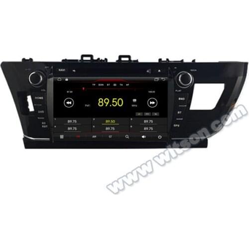 9" Android 10 OS Car DVD Multimedia GPS Radio for Toyota Corolla / Levin E160 2012-2017 with Built-in Digital Signal Processor