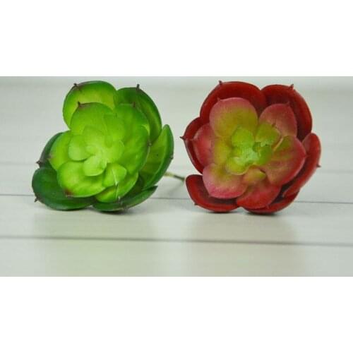 A01 For home decoration simulation of artificial green plants succulents interior decoration plastic mini plant