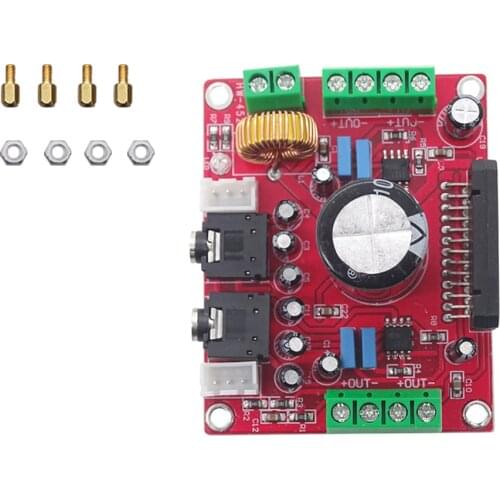 TDA7850 4*50W Car Audio Power Amplifier AMP Board BA3121 Noise Reduction Module XH-M150 DC 12V 4X50W 4X50