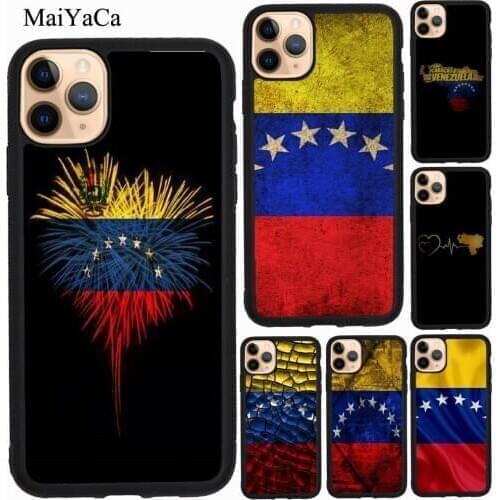 MaiYaCa Venezuela Venezuelan Flag Case For iPhone 12 Pro Max mini 11 Pro Max XS X XR SE 2020 6S 7 8 Plus Cover