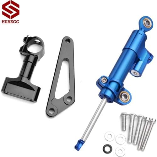 Motorcycle Damper Steering for Honda CB600F Hornet CB 600 F 2007-2016 Stabilize Safety Control with Mounting Bracket