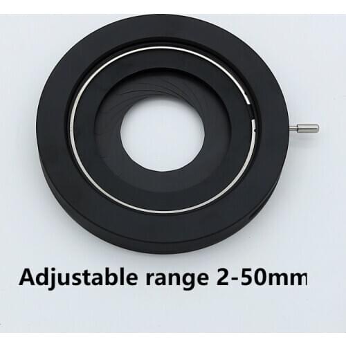 Aperture Module Integrated Aperture Adjustable Aperture Manual Aperture Aperture Adjustable Aperture Zoom In and Out 2-50MM