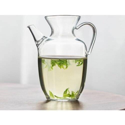 LUWU Heat-resistant Glass Teapot Flower Tea Pot 300ml