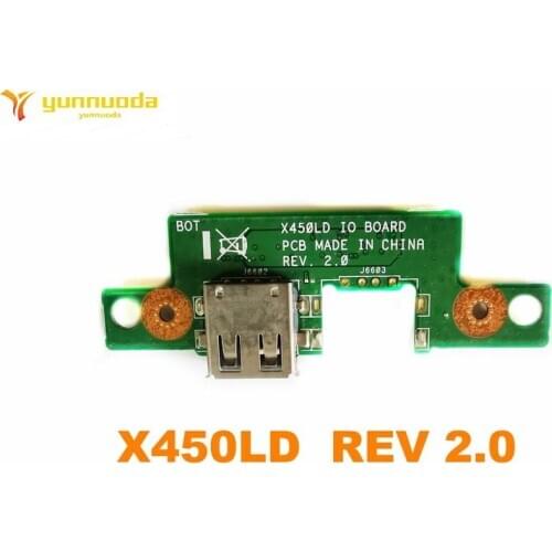 Original for ASUS X450LD USB Board X450LD IO BOARD REV 2.0 tested good free shipping