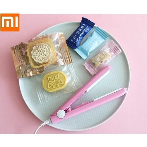 For New Food Vacuum Sealer Portable Bag Clips Handheld Mini Heat Sealing Machine Seal Snacks Packing Laminator