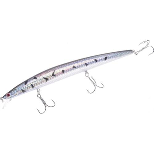 1Pc 18cm/7.08" 26g Bait Fishing Lure Slow Floating Minnow Bass Pike Bait Fishing Tackle Hooks Fishing Gear Fishing Accessories