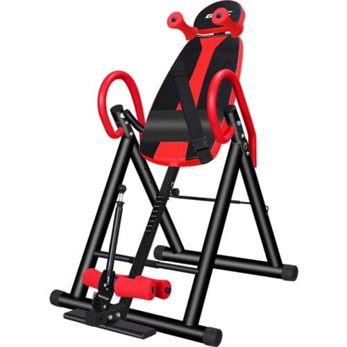 Foldabel Inversion Therapy Table Back Stretcher Machine Inverted Upside Down 6 Safety Stretching Equipment Height Adjustable