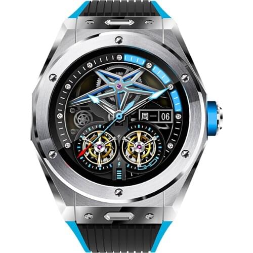 Luxury IP68 Waterproof SmartWatch Men Bluetooth Voice Call Sleep Monitor Fitness Heart Rate Tracker Smart Watch For Android IOS