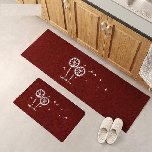 Modern Kitchen Mat Long Strip Bedroom Entrance Doormat 3D Pattern Home Floor Decoration Living Room Carpet Bathroom Non-Slip Rug