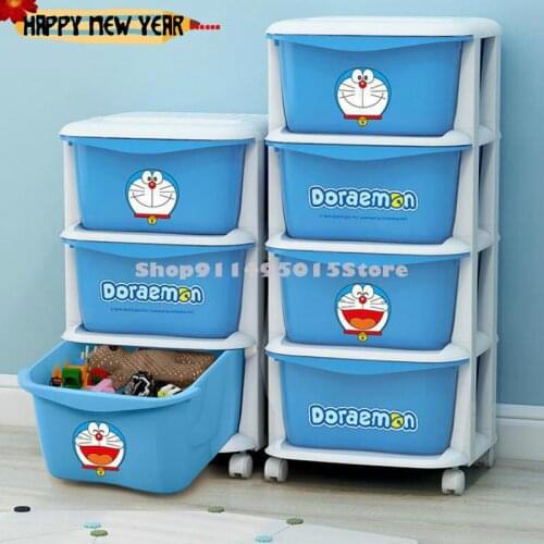 Childrens Toy Storage Rack Floor Multi-layer Storage Rack Baby Clothes Storage Box Storage Cabinet Large-capacity Storage