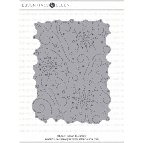 Twirling Flurries Metal Cutting Dies Christmas Hanafuji for Scrapbooking Steel Craft Die Cut Embossing Paper