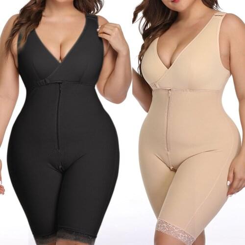 Womens Shapewear Waist trainer Binder Weight Loss Slimming shaper Body Shaper Faja Girdle Belts Modeling Straps Plus Size S-6XL