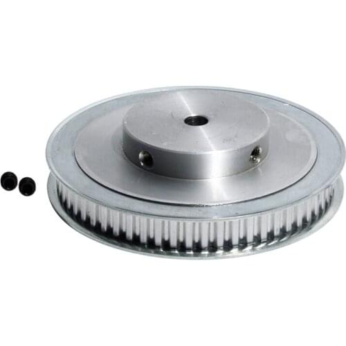 72T Timing Pulley With Inner Bore 10MM 72Teeth Aluminum Alloy Timing Pulley Wheel For CNC