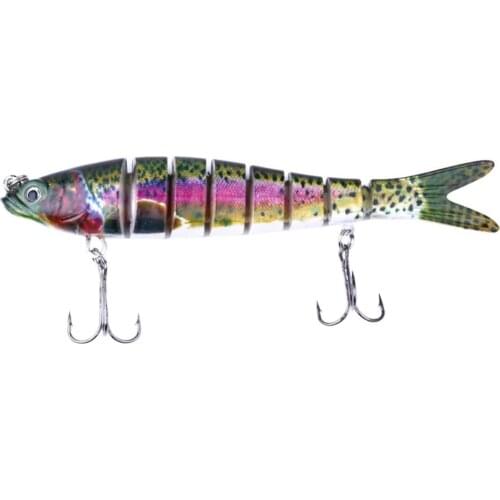 13.7cm 27g Multi Jointed Fishing Artificial Lure Wobbler Swim Bait