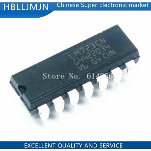 20PCS UC723L = LM723CN DIP14 LM723 DIP-14 MC1723CP DIP UA723 UA723CN