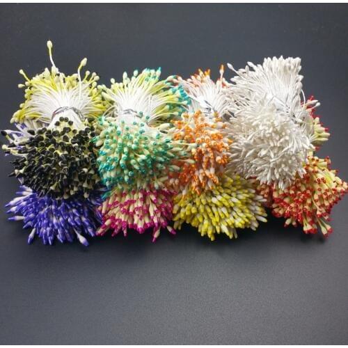300pcs/lot Headwear accessories artificial flower bride wedding flower arrangement gift box decoration