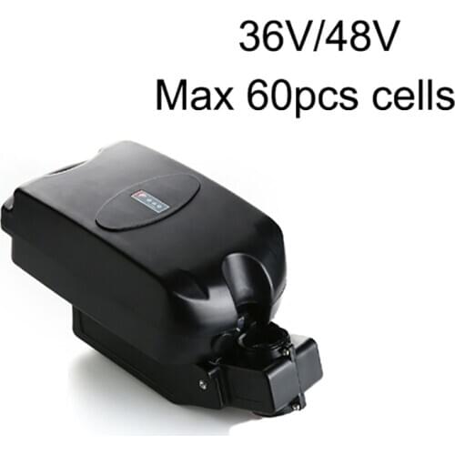 36V 48V EBike Batteries Pack Case 60pcs 18650 Seat Post E-Bike Battery Case Lithium Battery Empty Box