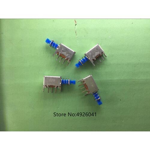 4PCS SPPJ310500 self-locking switch Pressing switch Threading 3 feet Positioning