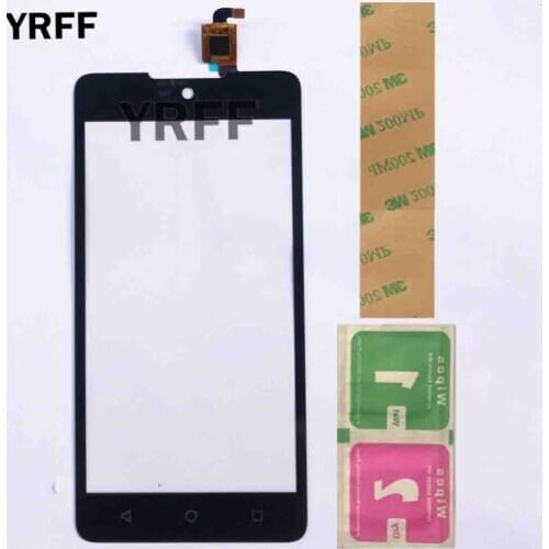 5'' Mobile Touch Screen TouchScreen For Micromax Canvas Selfie 2 Q340 Touch Panel Digitizer Front Glass Sensor 3M Glue