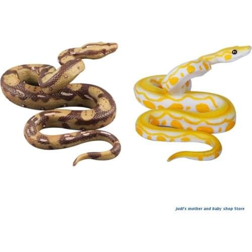 67JC Party Fool April Prank Prof Prank Gift Realistic Fake Snake Scary Toy for Kids