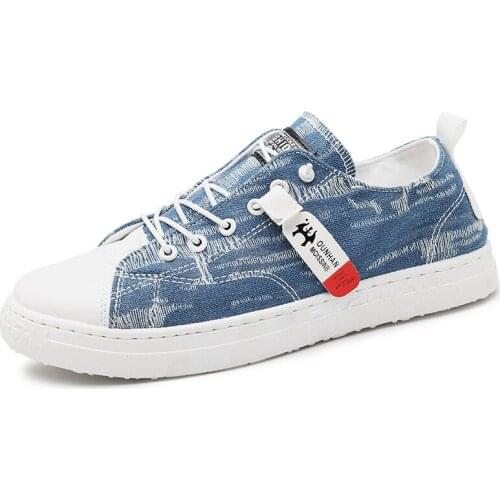 Men Casual Skateboard Canvas Shoes Fashion Vulcanized Sneakers Summer Outdoor Original All-Match Boots 2021 New Designer 39-44