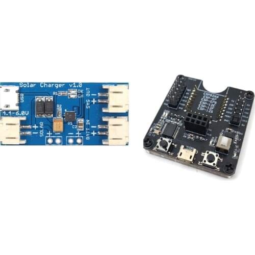 CN3065 Lithium Battery Charger Board Module with ESP8266 Test Frame Burner Development Board