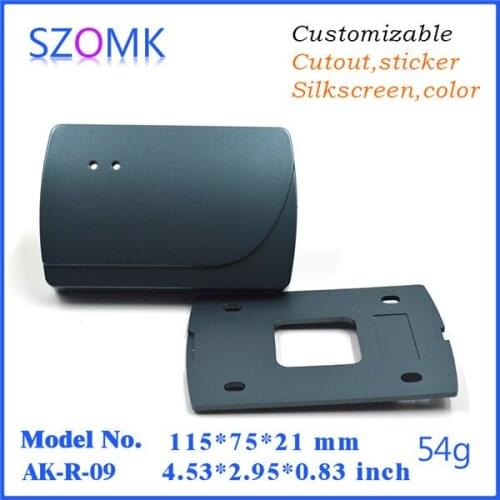 Wall mounted small plastic boxes electrical RFID junction box (1 pcs) 115*75*21mm plastic enclosure for electronics plastic case