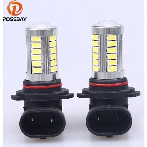 POSSBAY 9006 /H7 /T20 /T25 /1156 /1157 /9005 33/63LEDs Turn Signal Bulb Tail Lights fit Universal Car