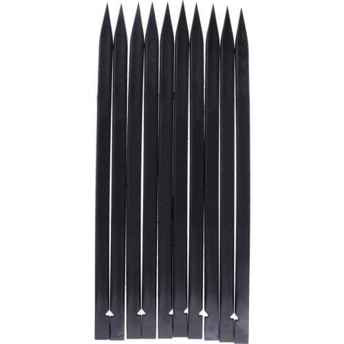 Universal 10pcs Plastic Spudger Black Stick Mobile Phone Repair Opening Pry Tool Kits Set for iPhone for iPad Disassembly Tools