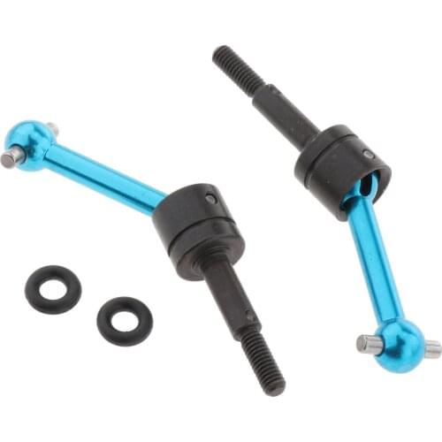 2 PCS RC Universal Drive Shaft CVD Parts for TT-01 TT-02 1:10 on-Road Car High Speed Hobby Car Accessories Parts