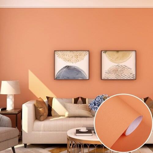 Waterproof Moisture-Proof Wallpaper Self-Adhesive White Decorative Film Closet Door Table Old Furniture Renovation Wall Stickers