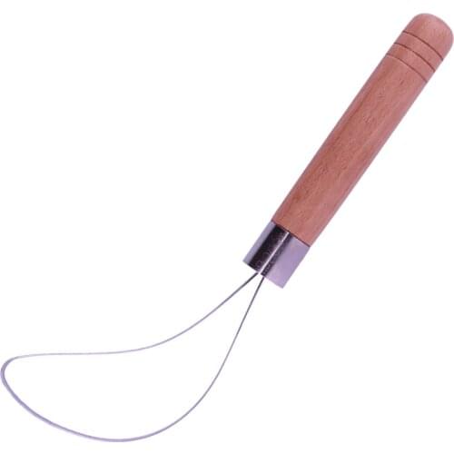 1Pcs Single Eloow Scraper Pottery Tool Scraper Clay Scraper Knife Carved Soft Sludge Model Hand Sculpture Pottery Repair 2019NEW