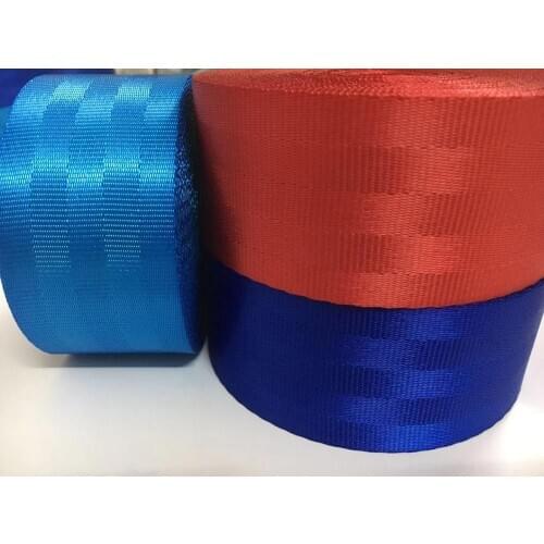 3 meters rolls 2 inches polyester car seat belt webbing for DIY car safety belt