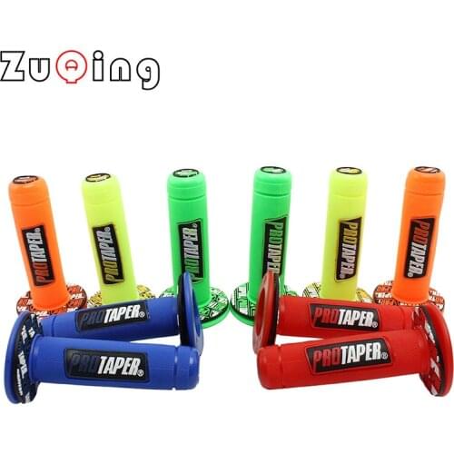 5 Colors Option Handle Grip Protaper Motorcycle Protaper Dirt Pit Bike Motocross 7/8" Rubber Gel Hand Grips Brake Hands