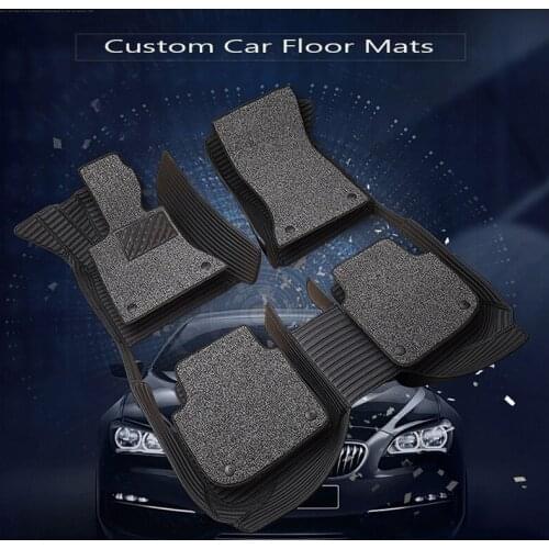 Car floor mats for Toyota Land Cruiser 200 Prado150 120 prius 30 C-HR verso Rav4 Corolla Vios Mark X Avalon Camry Crown 2006