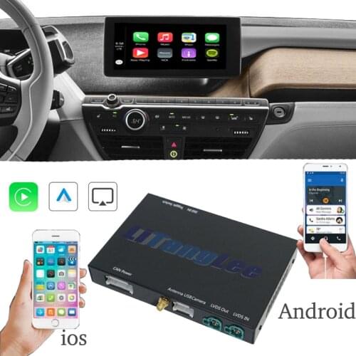 Car Camera Carplay Decoder Adapter For BMW i3 NBT EVO Mirror Link Display Android Auto Play 360 BirdView