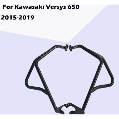 For Kawasaki Versys 650 2015-2019 Guards Crash Bars Motor Parts A Set Artudatech Crash Bar Upper Lower Engine Guard Bumper