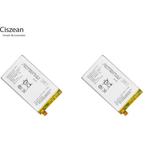 Ciszean 2PCS 2300mAh LIS1574ERPC Replacement Battery For SONY Xperia E4 E2003 E2033 E2105 Phone Battery