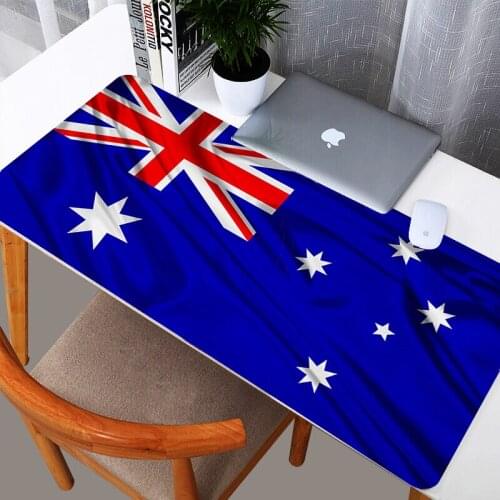 National Flag Pattern Mouse Pad Keyboard Desk Mat Long Extended Mousepad Gaming MousePad 900x400 Large Size