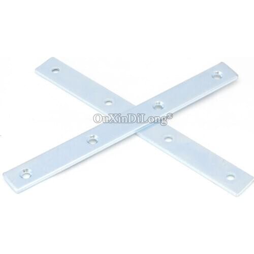 Brand New 20PCS SPCC Flat Straight Furniture Reinforced Corner Braces Wood Board Frame Shelves Support Brackets Connectors